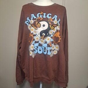 Brown Magical Soul Sweatshirt